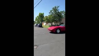 1978 Chevrolet Corvette Silver Anniversary Drive By