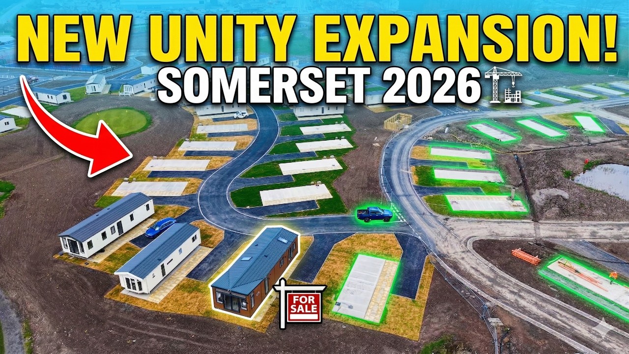 EXCLUSIVE LOOK: Unity Holidays New Development Somerset 2026! 🏗️