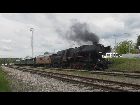 Němka 555.0153  ▪︎  Parní vlaky v okolí Žamberku  ▪︎  17.5.2025