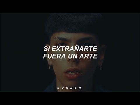 si extrañarte fuera un arte milo j (Letra)