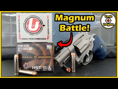 Battle of The BEST!...HST vs Xtreme Defender 327 Magnum Self-Defense AMMO Test!