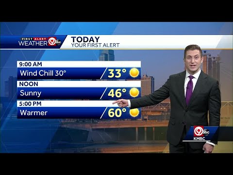 First Alert: Sunny, warmer for your Tuesday