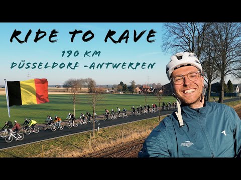 190KM mit Rad von Düsseldorf nach Antwerpen | Ride to Rave | skatepunk2425