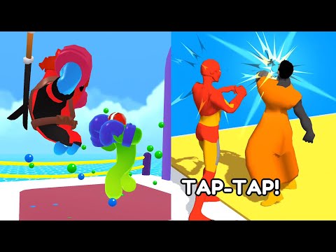 Join Blob Clash 3D Level 544 - 545 - 546 vs Hero Verse Run Game Max Game All Level New Update