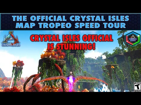 The Official Crystal Isles Map Tropeognathus Speed Tour