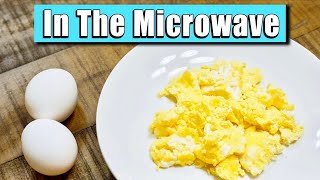 How To Make Scrambled Eggs in the Microwave