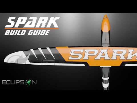 3D printed Pylon racer - 1,4m Eclipson Spark build video