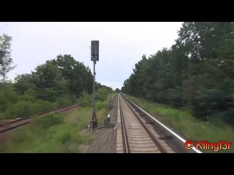 Führerstandsmitfahrt S-Bahn Berlin - Marienfelde - Blankenfelde BR481 S2