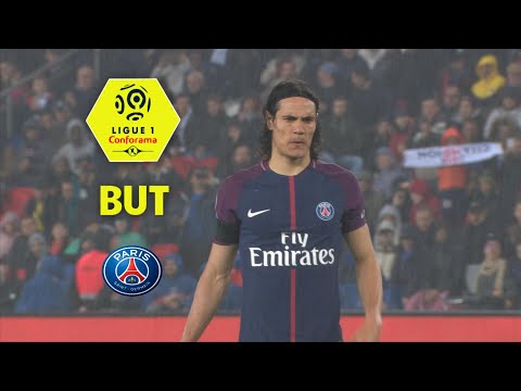 But Edinson CAVANI (76' pen) / Paris Saint-Germain - EA Guingamp (2-2)  (PARIS-EAG)/ 2017-18