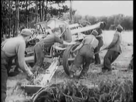 German 105 light-field Howitzer 18