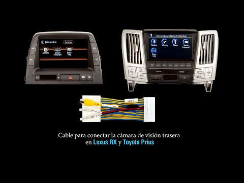 Cable de 40 pines para cámara trasera para Toyota Prius, Lexus RX350, RX400h modelos 2006-2009 Vista previa  8