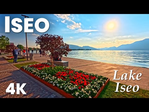 ISEO Complete Tour in 4K - Lake Iseo - Italy 2025