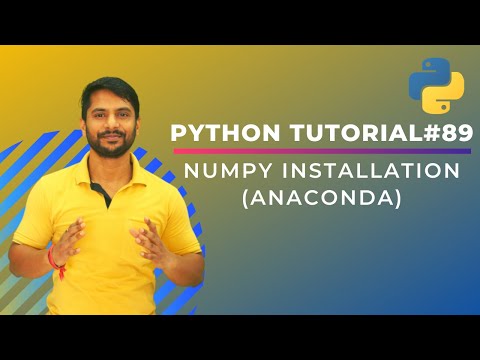 How to Install NumPy Anaconda In Hindi