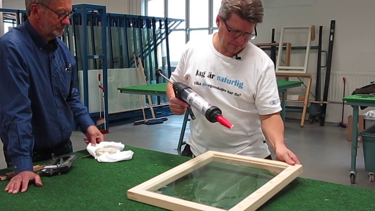 Glasa ett fönster - del 2