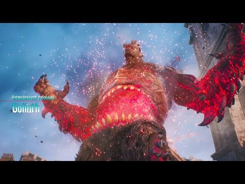 Devil May Cry 5 Goliath Boss Fight (1080p HD 60FPS)