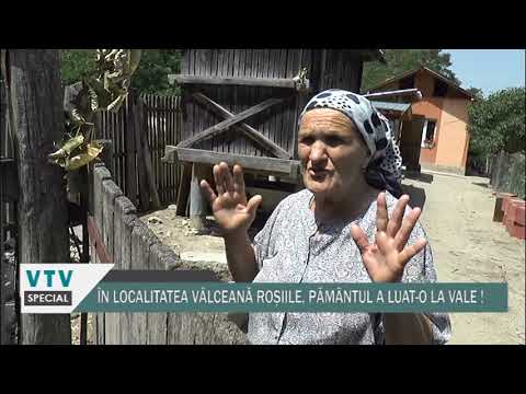 IN LOCALITATEA VALCEANA ROSIILE, PAMANTUL A LUAT-O LA VALE