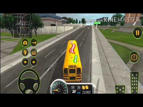 School bus driving 2017 bus driving game android mobile iOS gameplay