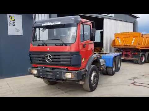 TRUCK MERCEDES-BENZ SK 2635 6X4 CHASSIS CABIN FIŠ TRUCKS & MACHINERY SLOVENIA