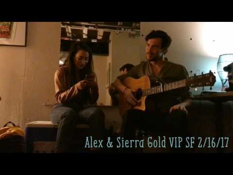 Backstage with Alex & Sierra. Take Me Tour 2/16/17