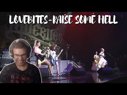 Reacting To LOVEBITES - Raise some Hell (Five of a Kind, 21/02/2020)!!!
