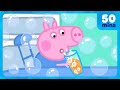 George Pig Blows The Biggest Bubbles 🫧 Bubble Popping Chaos Peppa Pig Full Episodes 50 Minutes