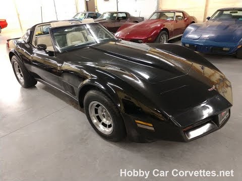 1980 Black Corvette T Top