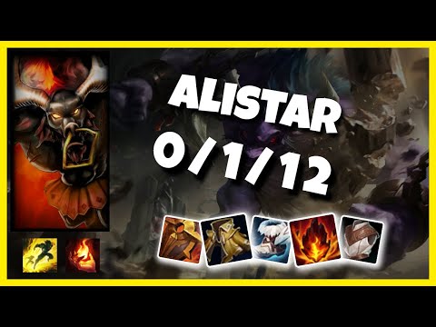 Alistar Support 11.6 Challenger Gameplay Replay - S11 (0/1/12) - BR
