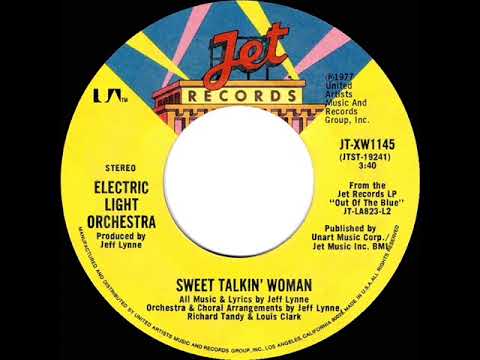 1978 HITS ARCHIVE: Sweet Talkin’ Woman - Electric Light Orchestra (stereo 45--U.S. single version)