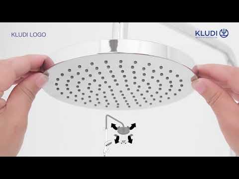 Обзор душевой системы для душа с термостатом Kludi Logo 6809205-00 Обзор душевой системы для душа с термостатом Kludi Logo 6809205-00
