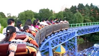preview picture of video 'Cyclone Coaster -  Toshimaen - Mukouyama, Nerima, Tokyo, Japan'
