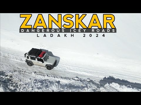 Zanskar ke Dangerous Roads || Ladakh 2024 || Jimny INDIA