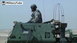 Powerful US Rocket Launcher in Action With Impact Video  Jordanian Army Training With HIMARS new