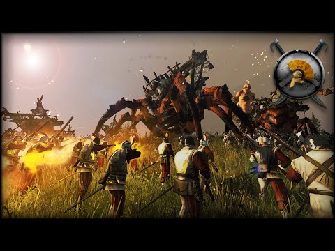 BIG GIANT & SPIDER INVASION! - Total War: WARHAMMER Mod Gameplay