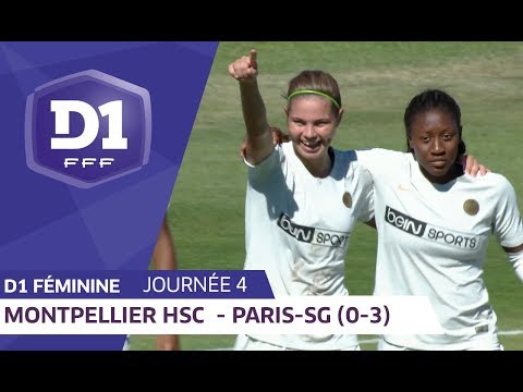 J4 : Montpellier HSC - Paris SG (0-3) / D1 Féminine