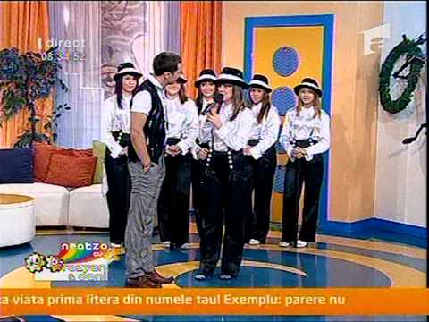 IOANA ANUTA   castigatoare la Eurovision Jr.Romania2009  - Antena 1 la "neatza" cu Razvan si Dani