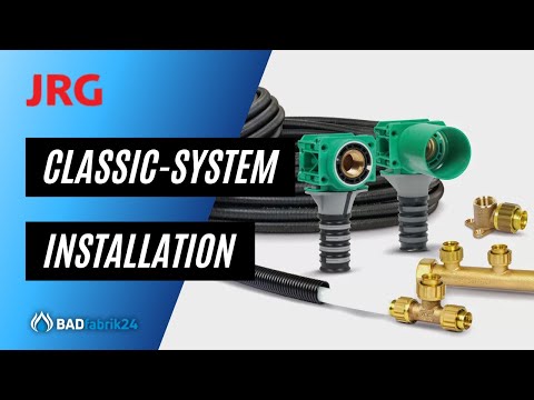 JRG Sanipex Classic Installation