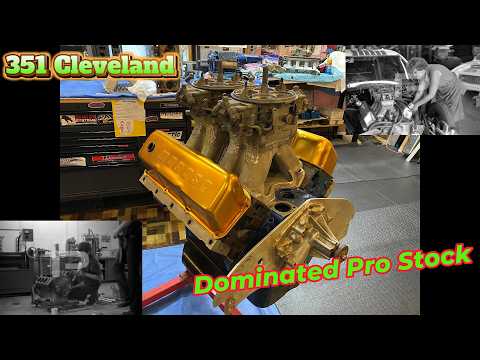 Ford 351 Cleveland DOMINATED NHRA Pro Stock (1970–1980) | 351C Drag Racing Legend