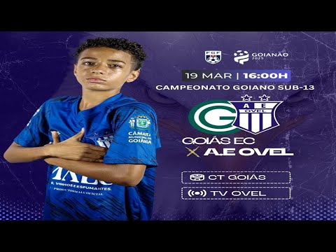Sub-13  - Goiás EC x AE OVEL - 3ª Rodada - Campeonato Goiano Sub-13 2025 (19-03-2025)