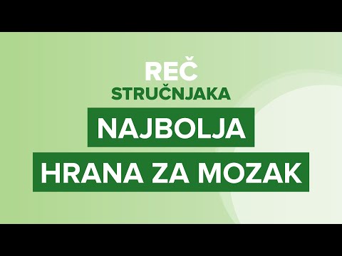 NAJBOLJA HRANA za mozak | Reč stručnjaka | Akademik Prof. dr Đorđe Radak