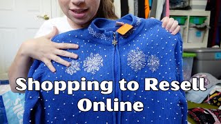 Fall Sourcing at the Thrift Shop | What I Bought to Resell Online