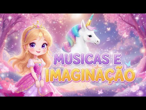 Animais Felizes na Floresta Mágica