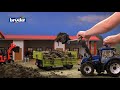 BRUDER traktorius su krautuvu New Holland T7.3315, 3121
