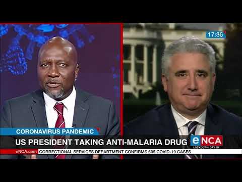 Trump taking anti malaria medication