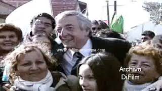 Nestor Kirchner visita Esteban Echeverria campaña para las elecciones 2009