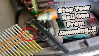 Stop Your Framing Gun/Nailer From Jamming - Metabo NR 83A5 - Carpentry Secrets Revealed!