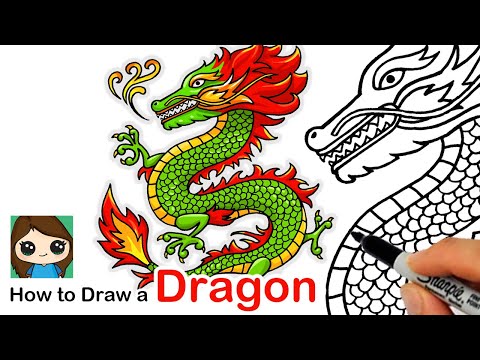 How to Draw a Chinese Dragon