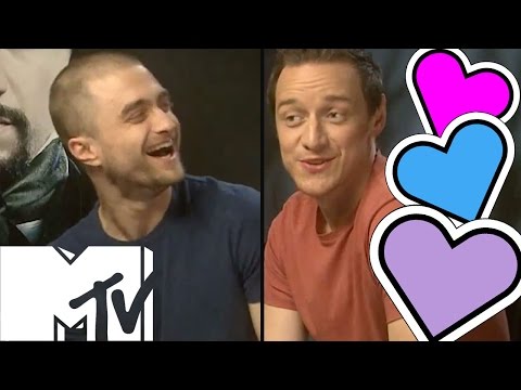 Let's Go Speed Dating With Daniel Radcliffe and James McAvoy! | MTV Movies
