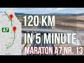 120 Km In 5 Minute AUTOSTRADA A7 Adjud Pașcani Maraton Nr 13 RaducuPDrum 22 25 04 2026 UMB