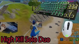 High Kill Solo Duo | Fortnite  Keyboard & Mouse Sounds ASMR
