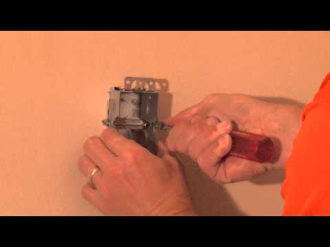 Switch Boxes: 2-1/2" Deep Switch Box with Old-work Clips G601-OW